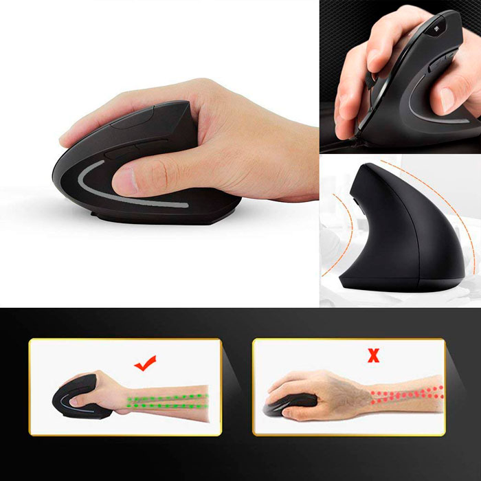 ratón ergonómico para trabajar